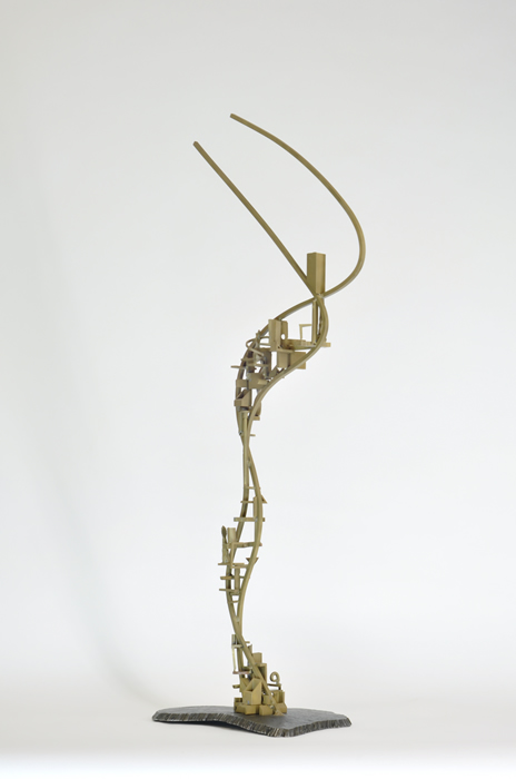 05_Arch.dance series#5_2014_Bronze,steel_H90xW39xD22cm_$750.jpg