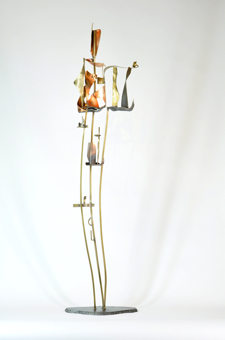 10_Arch.dance series#10_2014_Bronze,copper,brass,steel_H1009xW23xD21cm_$750.jpg